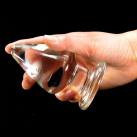 Большая стеклянная анальная пробка  photo 1