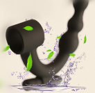 Силиконовый массажер простаты с шариками и вибрацией photo 5