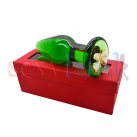 Анальная пробка зеленая с бабочкой Sexyland  photo 1