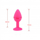 Набор из анальных пробок 3 шт photo 3