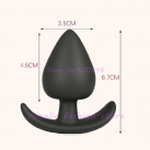 Анальная пробка. Силикон. photo 4