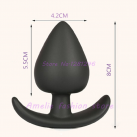 Анальная пробка. Силикон. photo 3