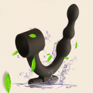 Массажер простаты с кольцом. Силикон. Вибрационный. photo 5