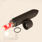 Массажер простаты с кольцом. Силикон. Вибрационный. photo 1