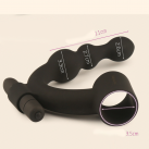 Массажер простаты с кольцом. Силикон. Вибрационный. photo 2