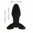 Анальная пробка вибрационная с 10 скоростями photo 1