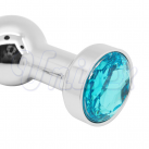 Анальная пробка 3в1 из металлическими вставками Sexyland photo 1