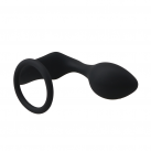 Массажер простаты. Силикон. С кольцом. photo 3