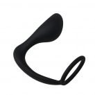 Массажер простаты. Силикон. С кольцом. photo 2