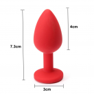 Анальная пробка. Силикон. photo 3