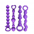Силиконовые анальные бусы 4 вида photo 3