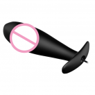 Анальная пробка. Силикон. С вибрацией. 12 режимов. photo 5