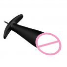 Анальная пробка. Силикон. С вибрацией. 12 режимов. photo 6