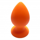 Анальная пробка. Силикон. Черная. 9,5 см photo 3