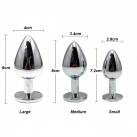 Анальная пробка. Нержавеющая сталь.  photo 1