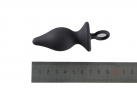 Черная анальная пробка Butt Plug photo 1