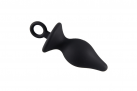 Черная анальная пробка Butt Plug photo 4