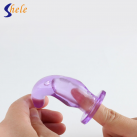 Силиконовая анальная пробка-насадка на палец photo 1