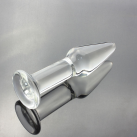 Хрустальный анальный плагин 3*12 см  photo 4