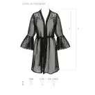 Воздушный пеньюар LOVELIA PEIGNOIR black L/XL - Passion photo 7