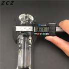 Анальный стимулятор прозрачный ZCZ  photo 1