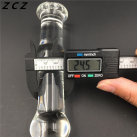 Анальный стимулятор прозрачный ZCZ  photo 6