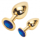 Анальная пробка 2 в 1. Нержавеющая сталь.  photo 1