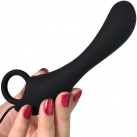 Массажер простаты. С вибратором. 10 режимов. Силикон. photo 1