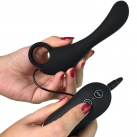 Массажер простаты. С вибратором. 10 режимов. Силикон. photo 2