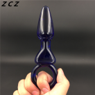 Анальная пробка с кольцом ZCZ  photo 1