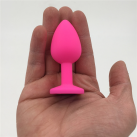 Силиконовая анальная пробка ZCZ 1 шт. photo 5