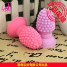 Анальная пробка LYG из силикона с присоской photo 2