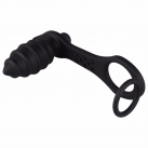 Силиконовый массажер простаты с кольцом и вибрацией photo 6