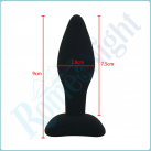 Водонипроницаемые анальные игрушки RomeoNight (3 в 1)  photo 4