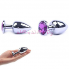 Анальная пробка с кристалом photo 3