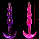 Мягкий силиконовый анальный стимулятор photo 6