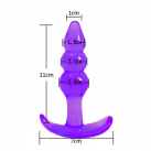Анальная пробка. Силикон. 1 шт. photo 4