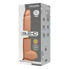 Фаллоимитатор SilexD Kingston Flesh (MODEL 15in), двухслойный, силикон+Silexpan, диаметр 7 см photo 3