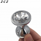 Анальная пробка металлическая ZCZ  photo 4