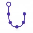 Две анальных цепочки POSH SILICONE BEADS PURPLE photo 2