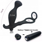 Массажер простаты. Силикон. С вибратором. 10 режимов. photo 4