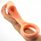 Силиконовый Anal Plug Cockring с кольцом photo 6