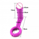 Силиконовый Anal Plug Cockring с кольцом photo 1