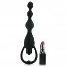 Анальный вибратор VIBRATING PLEASURE BEADS BLACK photo 3