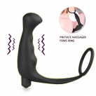 Массажер простаты. Силикон. С вибратором. photo 3