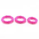 Набор колец эрекционных POSH SILICONE RINGS PINK photo 2