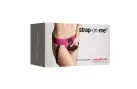 Трусики для страпона Strap-On-Me Leatherette HARNESS CURIOUS - FUCHSIA photo 7