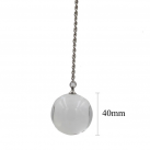 Большой стеклянный вагинальный шарик ORISSI, 4 см photo 1