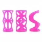 Набор эрекционных насадок POSH SILICONE CAGES PINK photo 1