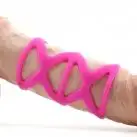 Набор эрекционных насадок POSH SILICONE CAGES PINK photo 4